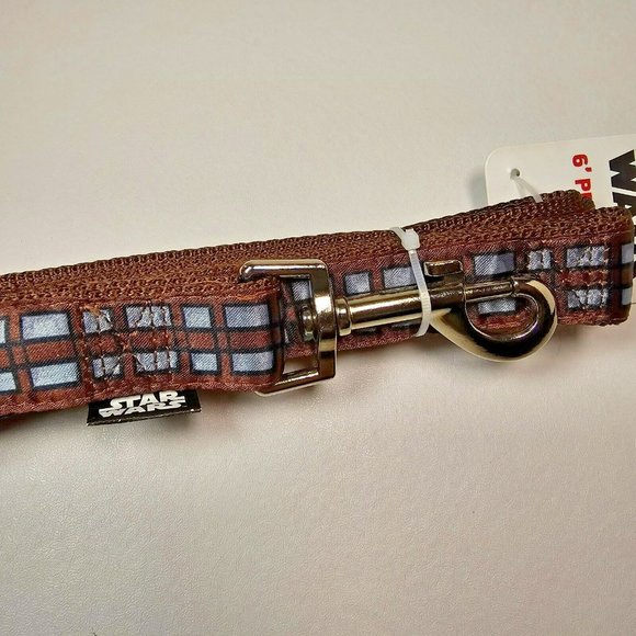 Star Wars Chewy Chewbacca 6' Pet Leash NEW Disney Dog Walking - Picture 3 of 5